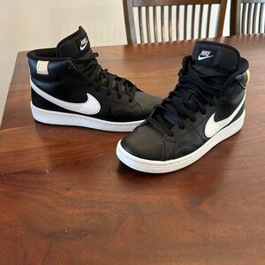 Nike Court Royal Men's Black High-Top Sneakers